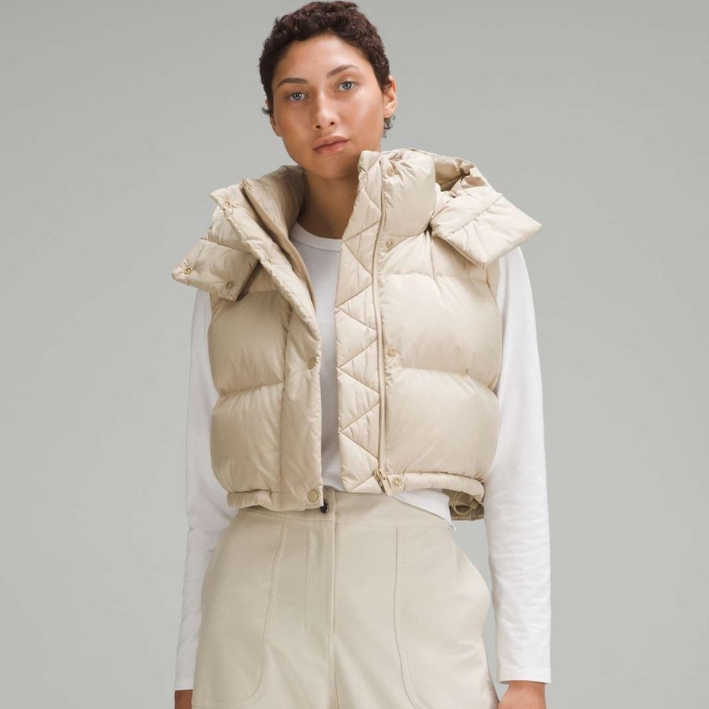 Lululemon Mini Crop Wunderpuff vest